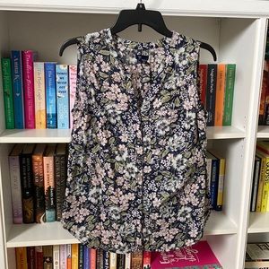 Gap floral blouse